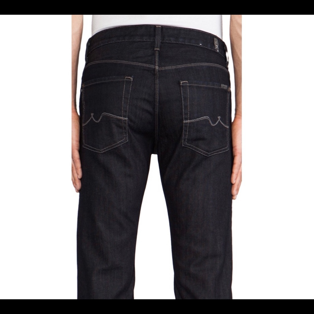 7 for all man kind men’s jeans size 32. Dark blue.